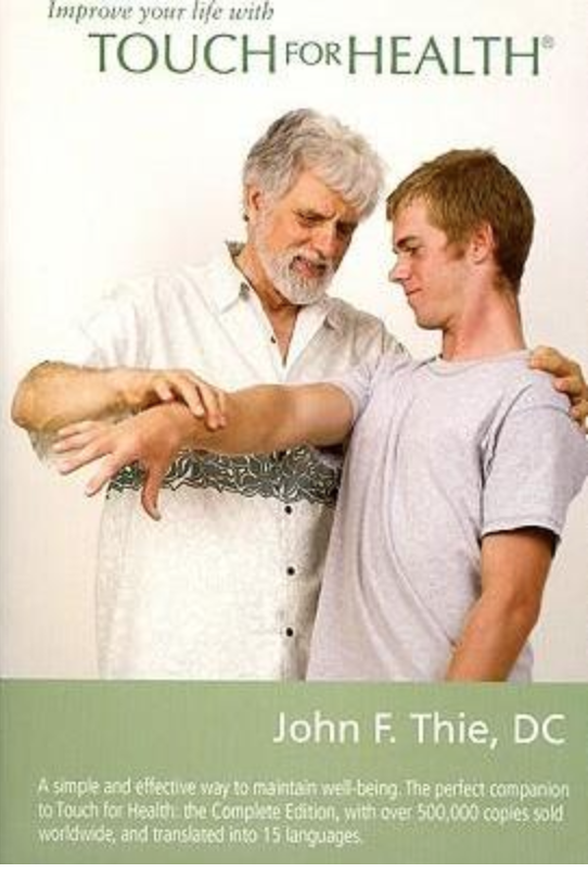 Dr John Thie with kinesiology student
